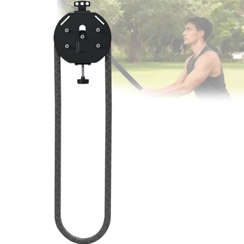Endless Rope Trainer For Home Gym, Adjustable Resistance Cable Pulley Machine (3-30kg/6.6-66lb), Suspension Infi-nity Rope For Full Body Workout, Hiit, Rehab, Boxing, For Arms Back