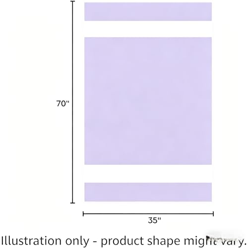 Microfiber Bath Towel 35x70in - Ultra Soft Quick Dry, Lightweight for Gym, Spa, Travel | Hotel Grade & Multi-Use| Single Pack - color: Purple and White Stripe, size: 35*70 Inches