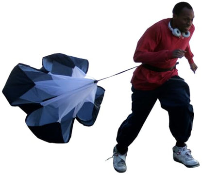 BlueDot Trading Speed Training Resistance Parachute Power Running Chute - size: 48"