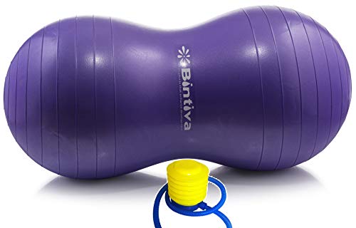 Bintiva Peanut Ball - color: Purple 40x80 cm