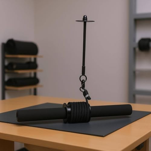 Pronation Supination Bar Therapeutic Support Forearm Rotation Black Forearm Strengthener