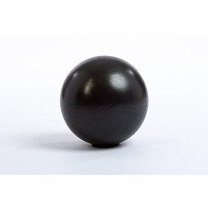 EcoWise 9" Inflatable Pilates Ball, Exercise Balls with Natural Coloring - color: Charcoal
