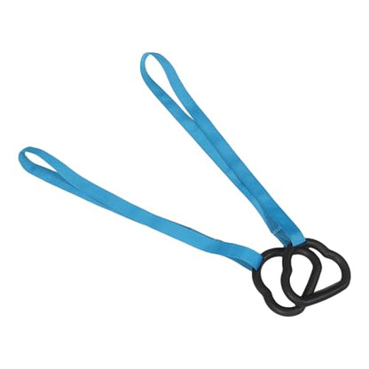 DOITOOL Gymnastics Rings Set for Home Fitness, Non-Slip Pull up Rings with Adjustable Straps, Indoor Workout Equipment for Boys and Strength Training