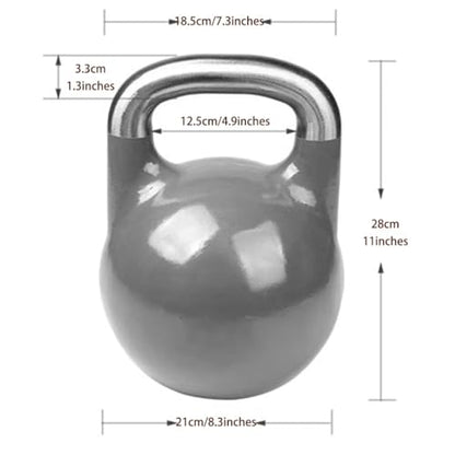 Kettle Bells Women Men's Fitness Training Competitive Kettlebell, Home Shaping All-Steel Kettle Ball, Sports Equipment, Squat/Pull/Swing(Blue-6kg) - color: Blue-6kg