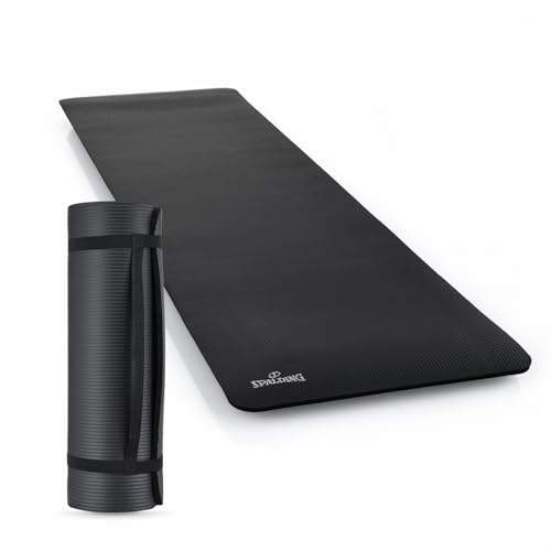 Spalding - Exercise Mat Extra Long 84 Inch, Non-Slip Fitness & Yoga Mat for Floor Workouts, Stretching & Home Exercise