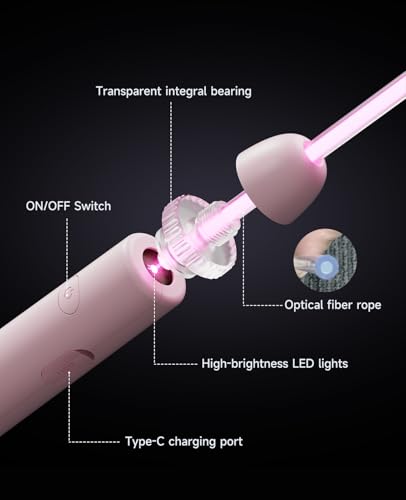 LED Light Up Jump Rope for Kids – Glow, Rechargeable, Exercise - color: Pink