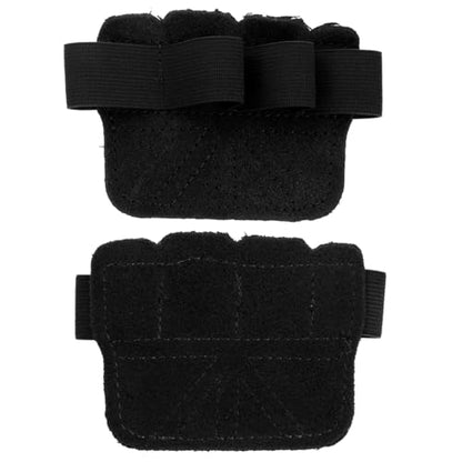 Pull up Grips Weight Lifting Gloves 2pcs Fingerless Gym Hand Grips Palm Protectors for Men and Women Fitness Training