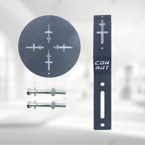 Wall Ball Target, Wall Balls for Exercise Target, Medicine Ball Target for Power Cage Attachments, Gym Fitness Enhance Strength and Explosive Power - size: Hole Diameter:1"