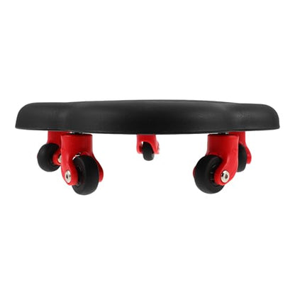 VICASKY Ab Roller Wheel for Core Exercise and Abdominal Workout, Five-wheel Flower Sliding Disc, Black Fitness Sliding Discs for Home Gym Strength Training