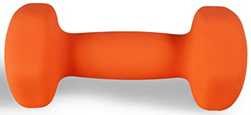 Fitvids Neoprene Dumbbell Hand Weights, Anti-Slip, Anti-roll, Hex Shape Colorful, Pair or Set with Stand - style: (5-Pound, Pair)
