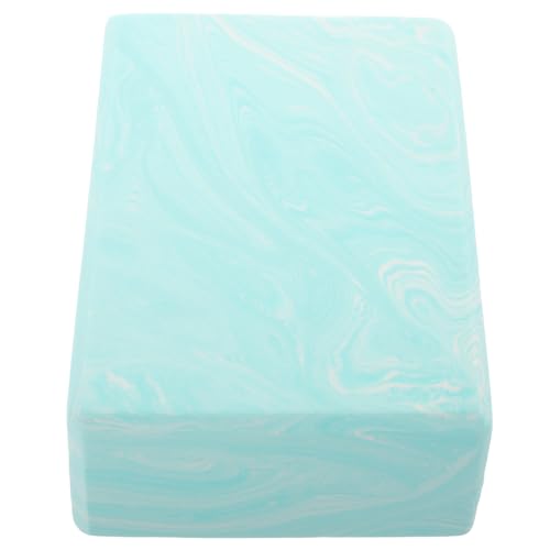 Mikikit Non-Slip EVA Foam Yoga Block for Balance and Stability, Lightweight Anti-Slip Exercise Brick for Dance Accessories and Stretching Training, Camouflage Green