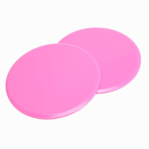 Dual Sided Discs, Exercise Core Sliders for Full Body Workout to Build Functional Core Strength, 7 Inches, 2 PCS, for Home Gym and Travel