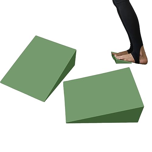 Yoga Foam Wedge, Professional Height Wedge Yoga Prop, Portable Foam Yoga Wedge Stretching Equipment, Supportive Yoga Block, Back Support Foam Incline Slant Board For Leg, Calf, Ankle And Foot Stretchi
