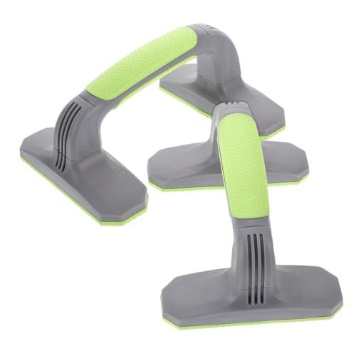 Sosoport Push up Rack Handle Fitness Equipment Pushups Board Board Home Gym Equipment at Home Handstand Bars - color: Green