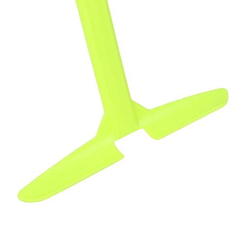RiToEasysports Soccer Training Hurdles, Portable Adjustable Agility Hurdles Lightweight 2 Pack Yellow Cones for Athletes, Home Workouts, Field Training Drills