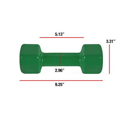 Cap Barbell Vinyl Coated Dumbbell | 1-15 LB Single or Pair