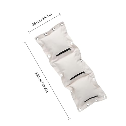 UPKOCH Triplet Boxing Sandbag Wall-Mounted Training Sandbag Thickened Wing Empty Punching Bag Fitness Gym Boxing Target for Martial Arts Practice