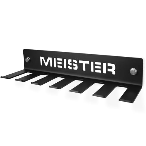 Meister XSteel Wall Rack for Resistance Bands, Barbells, Belts and Gym Accessories