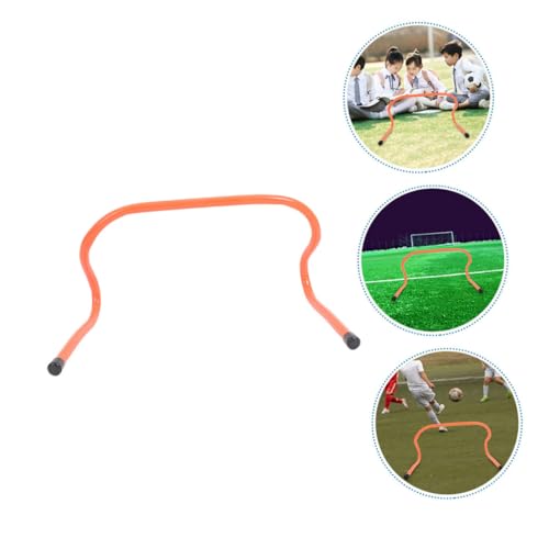 Beaupretty 3pcs Plastic Sports Agility Hurdles 15cm Speed Training Obstacles for Soccer Football Youth Agility Drills and Footwork Practice