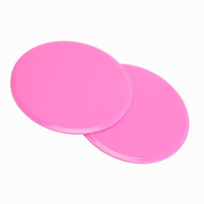 Generic 2pcs Core Sliders for Working Out Compact Dual Sided Fitness Discs for Home Exercise 7in
