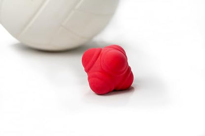 Tandem Sport Reaction Ball, Small - Hand Eye Coordination Training - Reaction Training For Baseball, Volleyball, Lacrosse, Goalie Training and All Sports - Reflex Training Gear