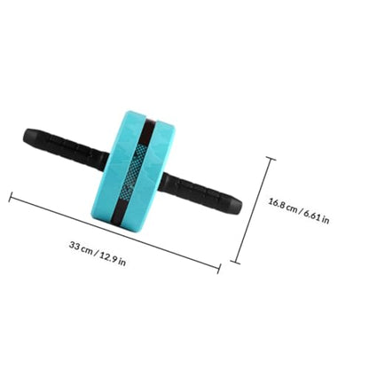 STOBAZA Ab Roller Wheel with Knee Pad and Jump Rope for Home Workout Wide Stable Mute Design Core Strength Trainer for Men and Beginners Exercise Roller for Balanced Abdominal Fitness