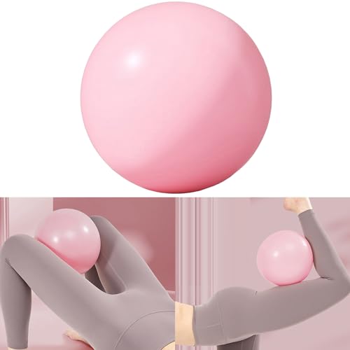 25cm Soft Pilates Ball 10Inch Exercise Gym for Pilates, Cores Training, Physical Therapies and Balances Cores Training