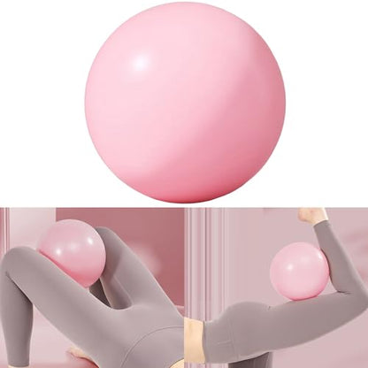 25cm Soft Pilates Ball 10Inch Exercise Gym for Pilates, Cores Training, Physical Therapies and Balances Cores Training
