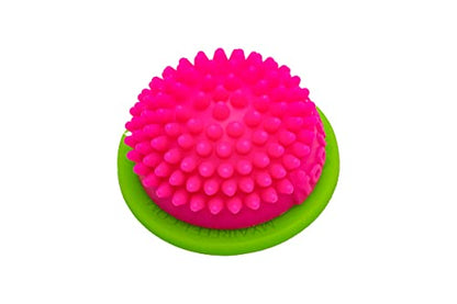 Massaging Ball for Foot and Arch Relief, Deep Tissue Pain, Plantar Fasciitis and Neuropathy, FootFIXR Dome (Dimple)