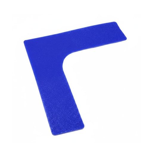 Generic Tennis Floor Marker Easy to Move Tennis Line Marking Pad Bright Color Flat Training Marker for Beginners, Kids - color: Blue
