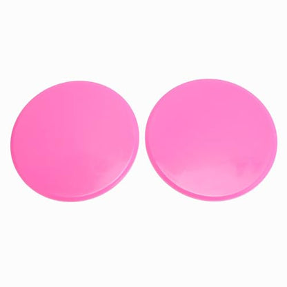 Generic 2pcs Core Sliders for Working Out Compact Dual Sided Fitness Discs for Home Exercise 7in