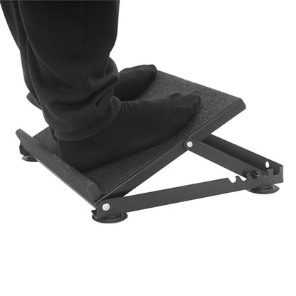 Adjustable Slant Board Calf Stretcher with 5 Angles & Non-Slip Surface, 440lbs Capacity Foldable Ankle Balance Boards for Fitness, Rehab, Athletes, Home Gym