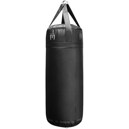 Meister 90lb Filled X-Wide Boxing Heavy Bag w/Double-End Attachment