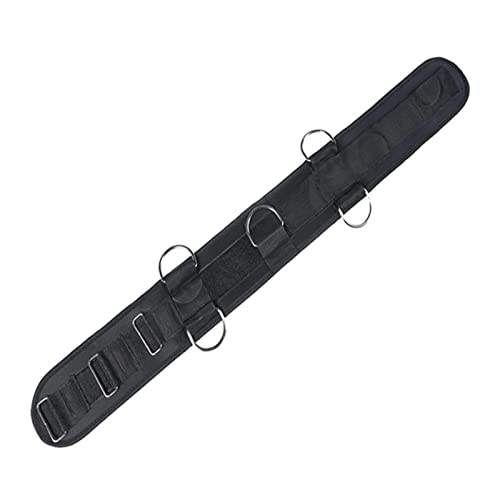 Fancyes Fitness Waist Strap Resistance Band with Rings Agility Resistance for Cable Machines