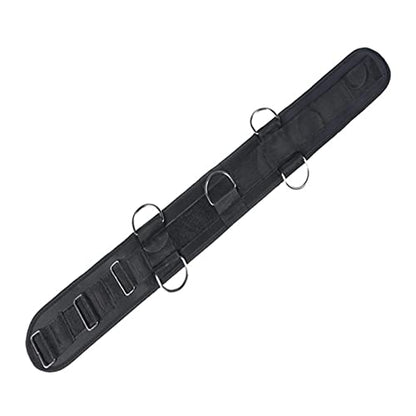 Fancyes Fitness Waist Strap Resistance Band with Rings Agility Resistance for Cable Machines