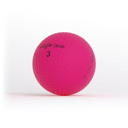 Eagle Ace™️ DriveMatte Golf Balls-2 Layers-Maximum Distance,Optimal Spin Control - color: Rose-12Pack