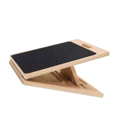 Foldable Wooden Calf Stretching Platform for Compacts Storage and Flexibility Improvement Ergonomic Stretcher Stretching Leg Stretcher