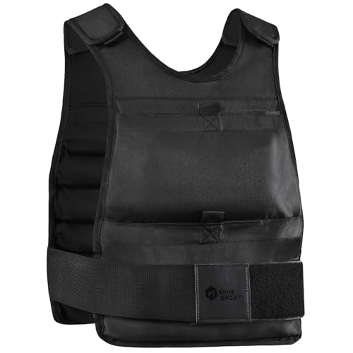 Adjustable Weighted Vest Men 13-22lbs Body Weight Vests Fast Adjust Weight Vest for Women Workouts Equipment for Strength Training Running (Adjustable 13~22LB)