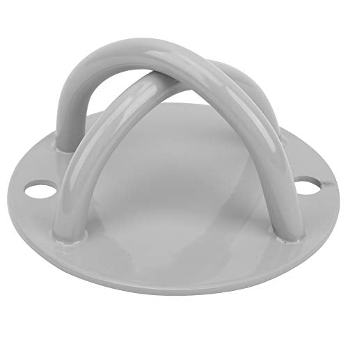 Keenso Wall Ceiling Mount Bracket, Stainless Steel Pull Strap Mount for Yoga Suspension, Adjustable Heavy Duty Kit for Home Gym and Training Setup