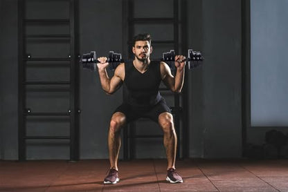 Nice C Weights, Dumbbell Set, Kettlebells, Adjustable Dumbbells, Barbell Weight Set, 20-40-50-70LB 3-in-1 set, Non-Slip, All-purpose - style: Black Kettlebells 50Lbs