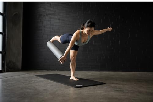 Balanced Body Magic Roller, Muscle-Release Roller, Muscle Roller for Post-Pilates Workout or Physical Therapy, Stretching Tool, Rain Cloud Gray - color: Rain Cloud Gray