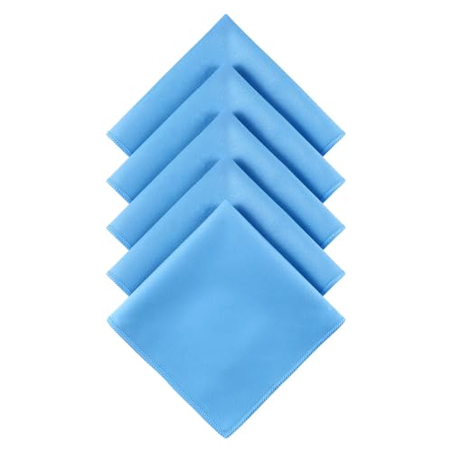 Sweat Absorbing Handkerchief for Men, Microfiber Quick-Dry Rags Towels for Gym Sport Workout, Sweat Towel for Hand - color: Blue