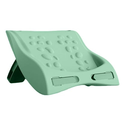 ANGGREK Stretch Board, Foldable PE ABS Muscle Tension Massage Relaxation Standing Plate Fitness Pedal, with Non Slip TPR Rubber Handle, for Foot Arm Back Waist Exercise