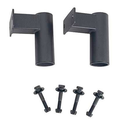 Sunny Health & Fitness Power Cage Squat Rack Upgrade Attachments, Dip Bar, Plate Bar Holder, Belt Squat, J Hook, Lat, Adapter, U Ring, Pull Up Bar, Landmine, Captain's Chair, Tricep Rope For Home Gym - style: Bar Holder