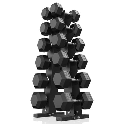 Hex Dumbbell Sets with Rack, 85-560lb Dumbbell Weight Set & Storage Rack - size: 330lb (15, 20, 25, 30, 35, 40lb)x2& Rack