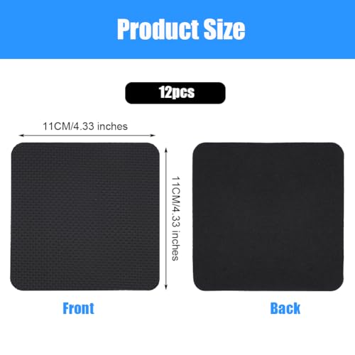 12 Pcs Gym Grip Pads for Weight Lifting Workout, Lifting Grips, Hand Pads, Adjustable Neoprene Padded for Men Women Fitness Strength Training
