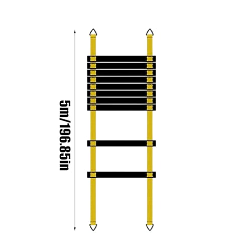Training Ladder Portable Sports Equipment with Carry Bag - color: 5 meters