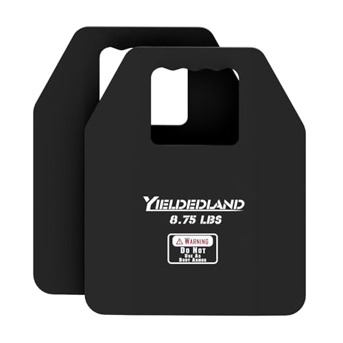 Curved Weight Vest Plates, 5.75/8.75lbs Pairs, Weighted Vest Men Woman, Strength and Endurance Training, Fitness Workouts, Running, Walking - color: Black, size: 8.75LB Plate