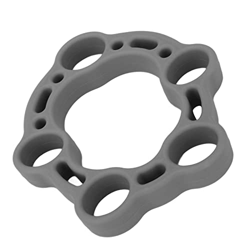 Finger Stretcher Exerciser, Forearm Adjustable Hand, Finger Stretchers, Grip Rings Hand Exerciser for Arthritis Carpal Tunnel Recovery (Grey) - color: Grey