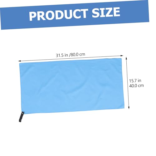 Superfine Fiber Quick-Drying Sports Towel 40x80cm Breathable Mesh Bag, Sweat-Absorbing Travel Towel for Outdoor Camping and Fitness